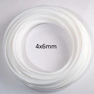 لوله تفلون نسوز 4x6mm خارجی